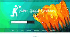 Desktop Screenshot of natehartstudios.com